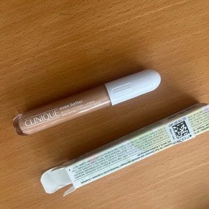 BRAND NEW CLINIQUE Even Better all over concealer and eraser. CN 58 honey. NEW